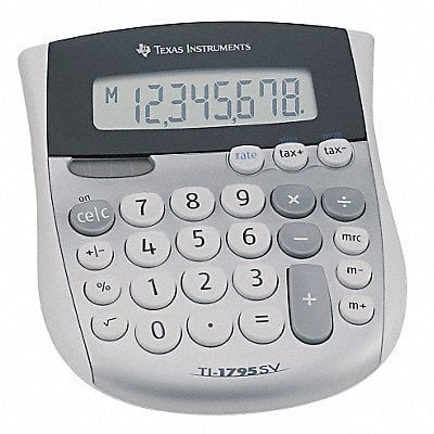Minidesk Calculator LCD 8 Digit MPN:TEXTI1795SV