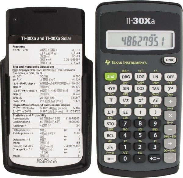 LCD 1 Function Handheld Calculator MPN:TEXTI30XA