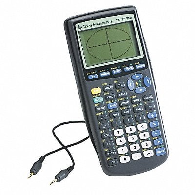 Graphing Calculator LCD 16x8 Digit MPN:TEXTI83PLUS