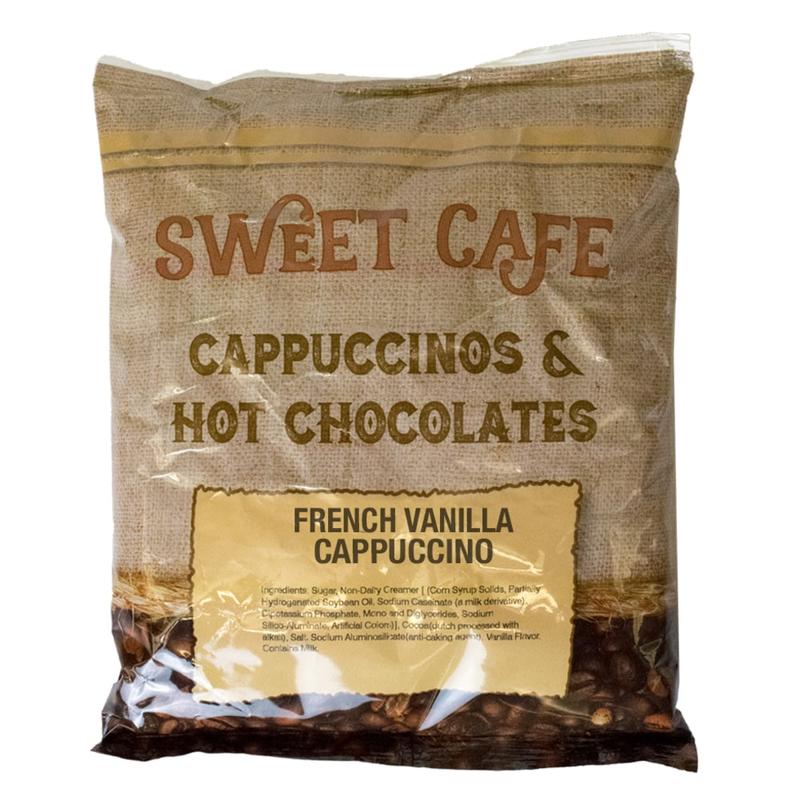 Sweet Cafe Cappuccino, French Vanilla, 2 Lb Per Bag, Carton Of 6 Bags MPN:540101