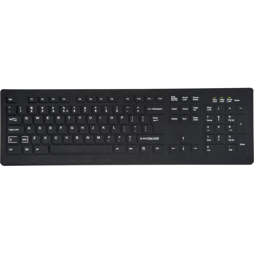 TG3 Electronics CK104S - Keyboard - USB - white MPN:KBA-CK104S-WNUN-US