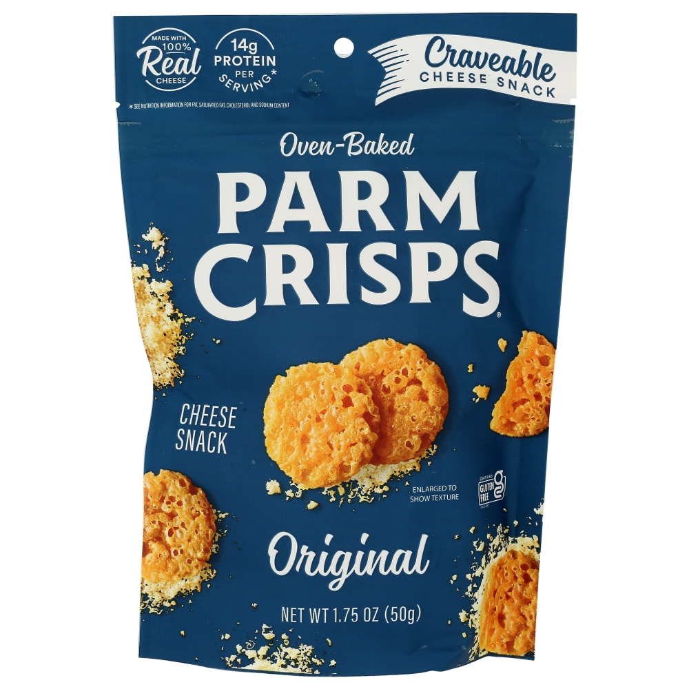 ParmCrisps Protein Crisps, Original Parmesan, 1.75 Oz, Total Qty 12 MPN:KB005