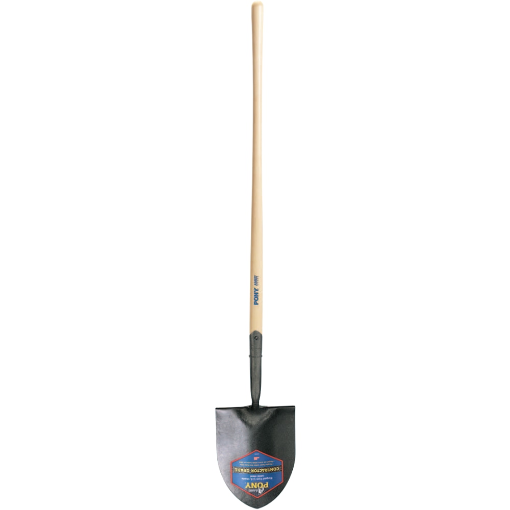 Shovels, 12 in X 8 3/4 in Round Point Blade, 47 in White Ash Straight Handle MPN:027-1201900