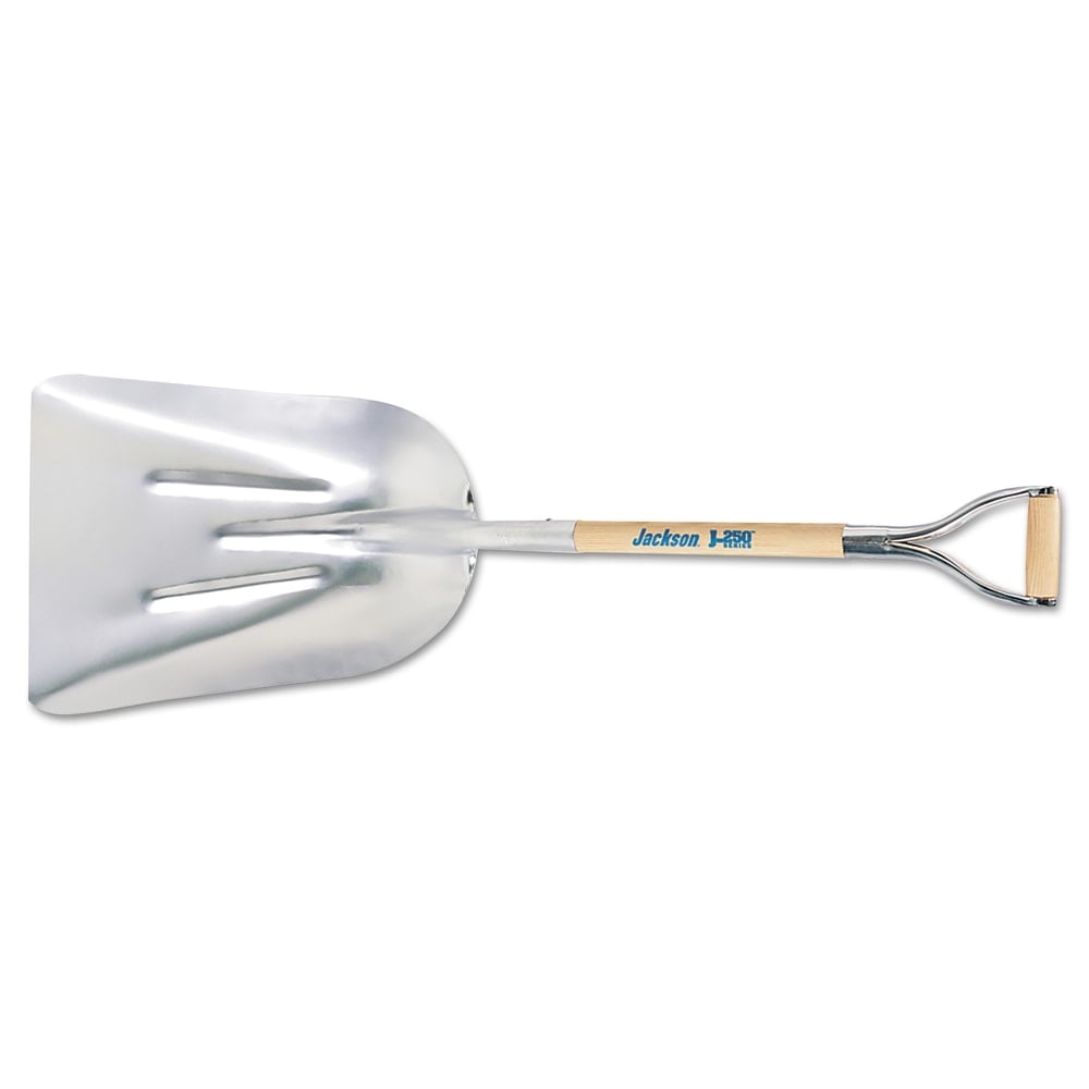 Jackson Aluminum Scoop with Cushioned D-Grip, 15in Width Blade MPN:027-1681400
