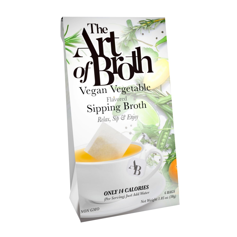 Example of GoVets Art of Broth brand