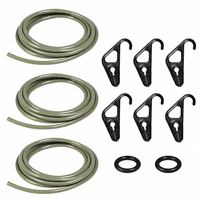 Bungee Cord Kit Black 10 ft L MPN:BBCC1/4BK