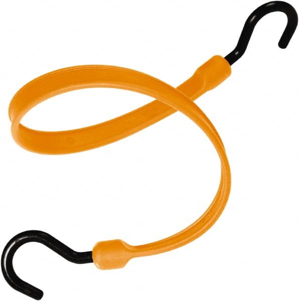 Heavy-Duty Bungee Strap Tie Down: Molded Nylon Hook, Non-Load Rated MPN:MBBS12NO
