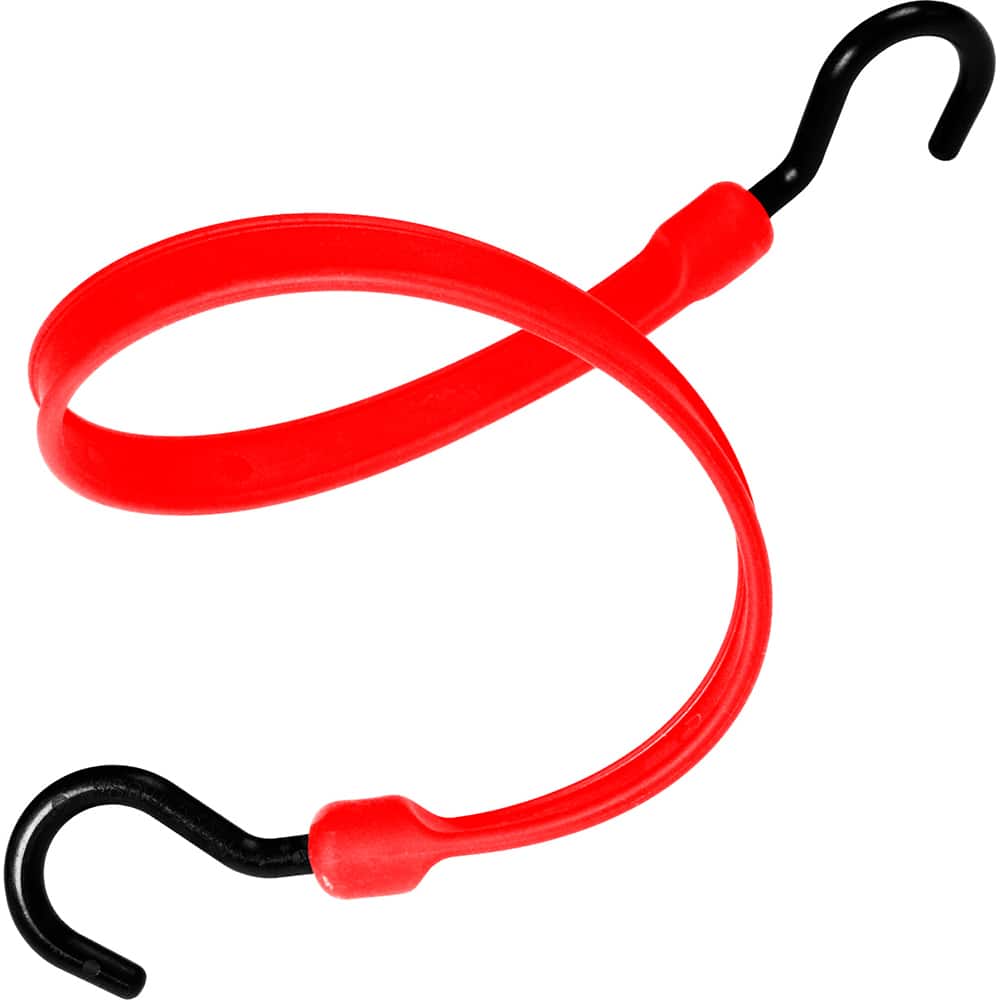 Heavy-Duty Bungee Strap Tie Down: Molded Nylon Hook, Non-Load Rated MPN:MBBS36NR