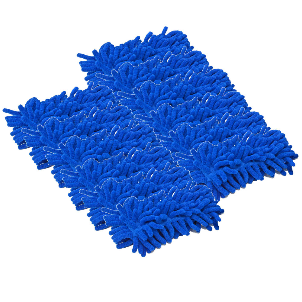 The Pencil Grip Shamazing Whiteboard Shammy Erasers, 5in x 3in, Blue, Pack Of 12 Erasers MPN:TPG36612