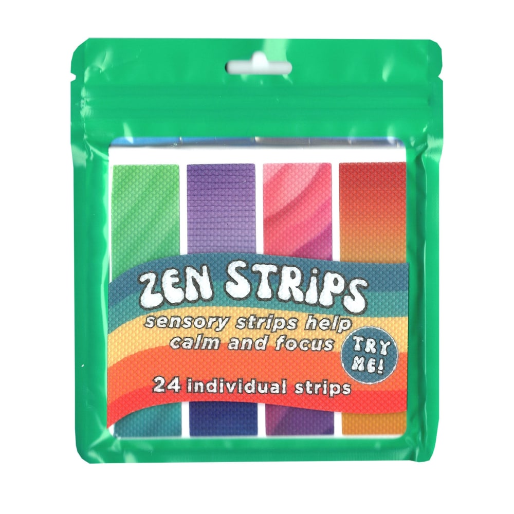 The Pencil Grip Zen Strips, Bumpy Gradient S1, Assorted Colors, Pack Of 24 Strips MPN:TPG85424