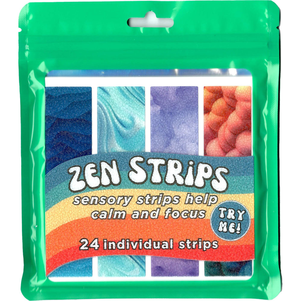 The Pencil Grip Zen Strips, Sand Gradient S2, Assorted Colors, Pack Of 24 Strips MPN:TPG85524