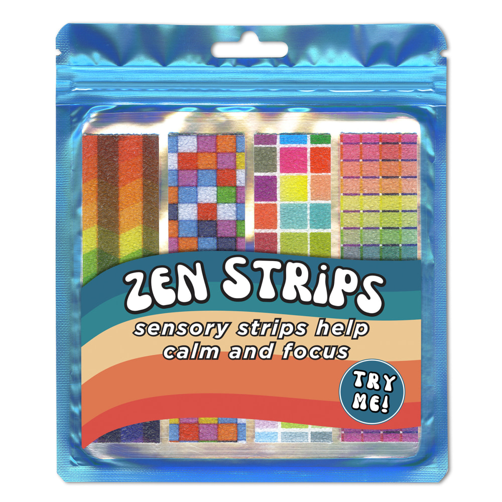 The Pencil Grip Zen Strips Multi-Packs, Sand Brights Set 4, 4 Per Set, 6 Sets MPN:TPG85706