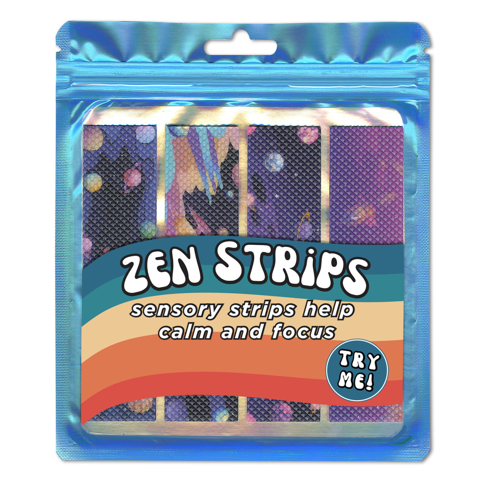 The Pencil Grip Zen Strips Multi-Packs, Bumpy Space Set 5, 4 Per Set, 6 Sets MPN:TPG85806
