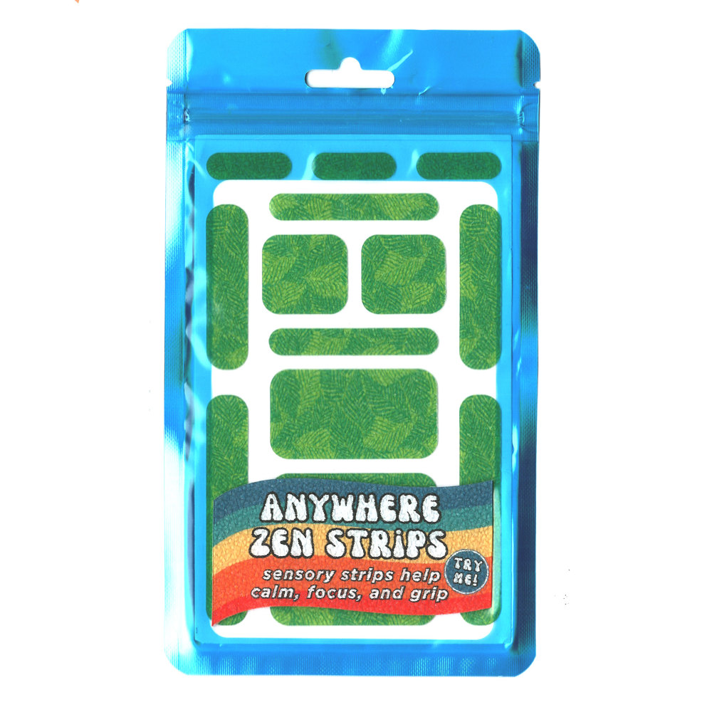 The Pencil Grip Zen Strips, Anywhere Zen, Sandy Leaves, 13 Per Set, 6 Sets MPN:TPG88606