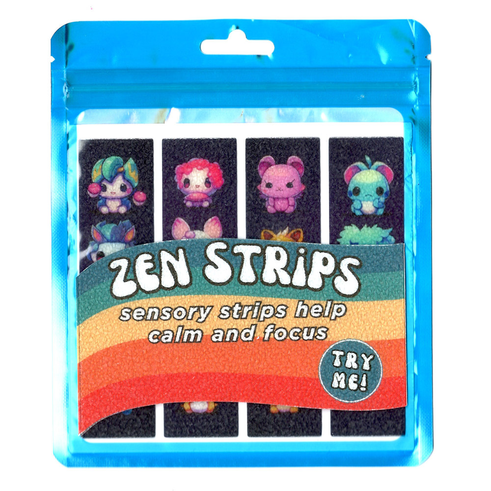 The Pencil Grip Zen Strips Mega Packs Sand Cuties Set 8, 40 Strips MPN:TPG89340