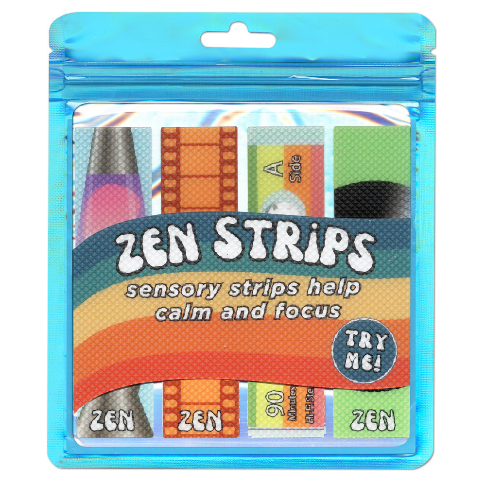 The Pencil Grip Zen Strips Multi-Packs, Bumpy Retro Set 9, 4 Per Set, 6 Sets MPN:TPG89806