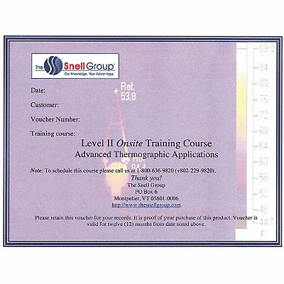 Level II Thermography Training Onsite MPN:SNELL-L2-ON-PDM