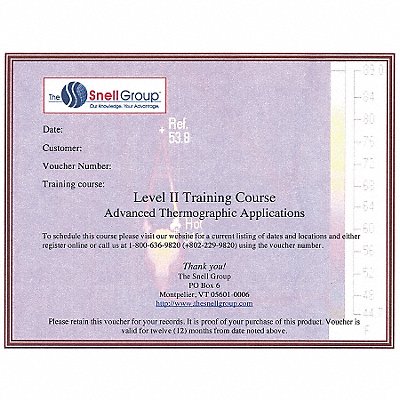 Level II Thermography Training MPN:SNELL-L2-PDM
