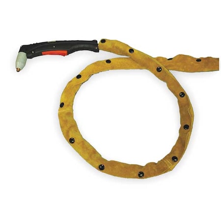 Leather Leads Cover, 50 Ft with Snaps MPN:9-1280