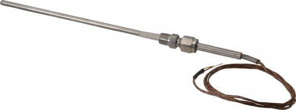 Thermocouple Probe: Type K, Pipe Fitting Probe, Grounded, Stripped End MPN:SF050-220