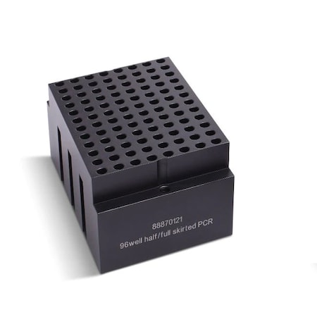 Half Or Full Skirted Pcr Plate Block For MPN:88870121
