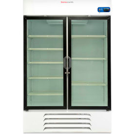 Thermo Scientific TSG Series GP Laboratory Refrigerator 72 Cu.Ft. Glass Doors Gray TSG49RSGA