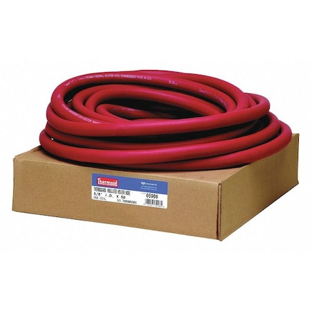 Heater Hose, Red, 50 ft. L, 1