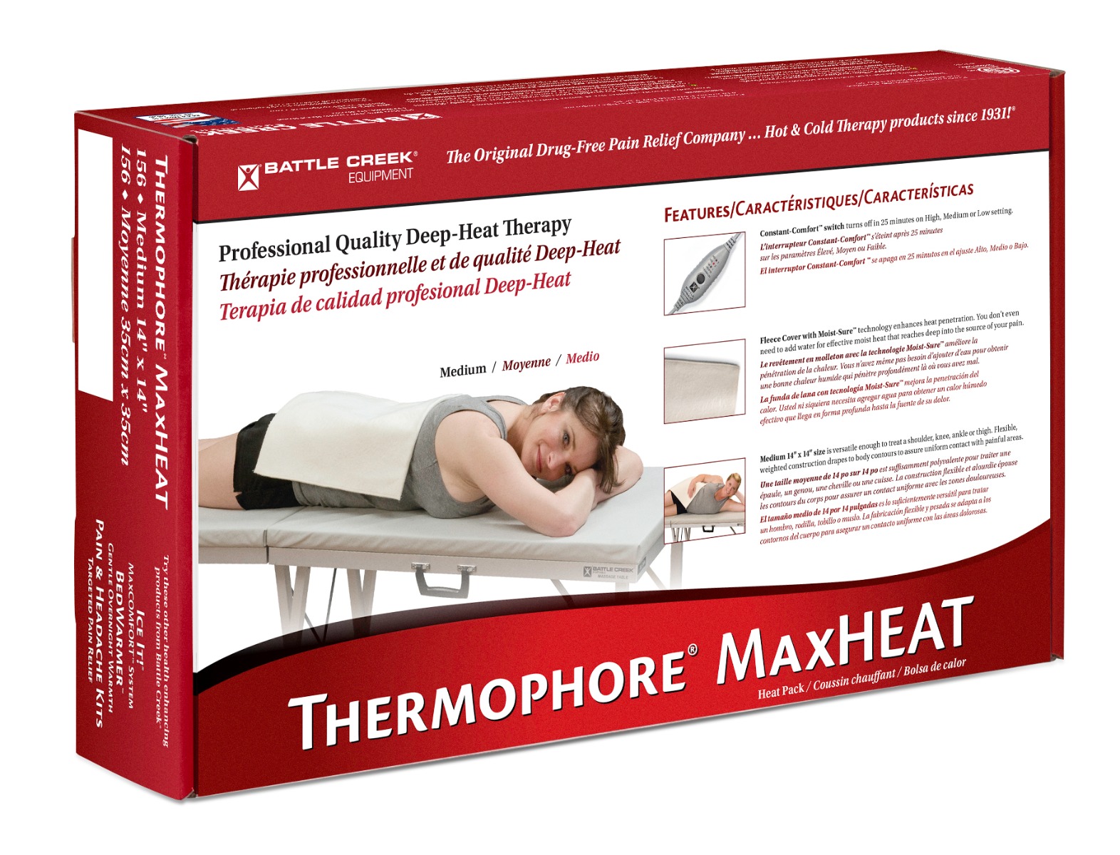 Example of GoVets Moist Heat category
