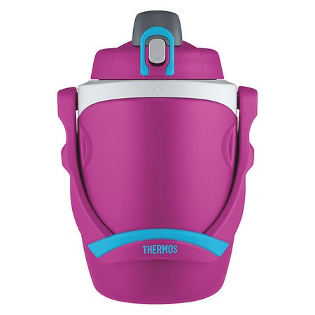BPA-Free Hydration Bottle, 64 oz./1.9L, Pink, Cold 12 Hrs MPN:FPG1901PK4