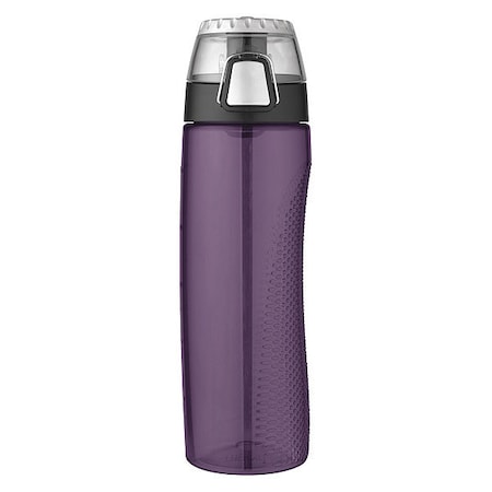 BPA Free Plastic Hydration Bottle w/Meter, 24 oz., Purple MPN:HP4100PU6