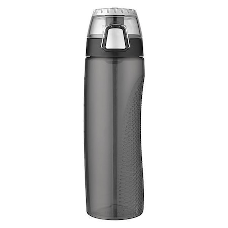 BPA Free Plastic Hydration Bottle w/Meter, 24 oz., Smoke MPN:HP4100SMTRI6