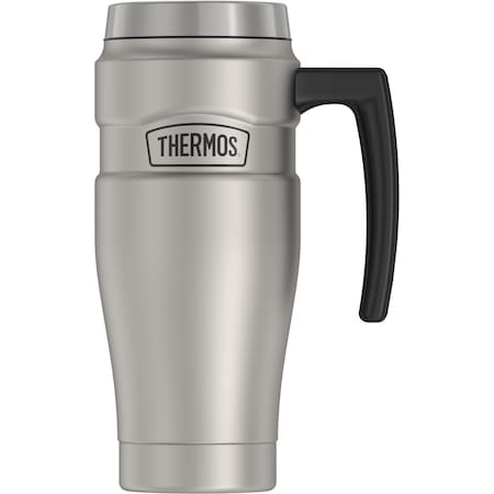 Stainless King 16 oz Mug, Matte Steel MPN:SK1000MSTRI4