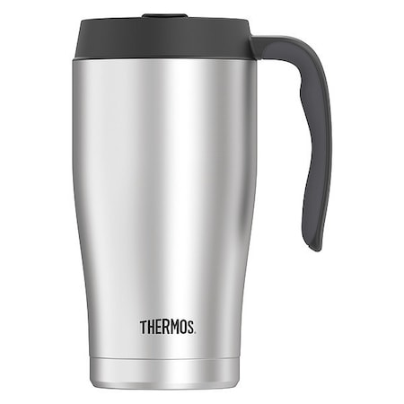 Stainless Steel Mug, 22 oz., Stainless Steel, Hot 5 Hrs, Cold 16 Hrs MPN:TS1030SS4