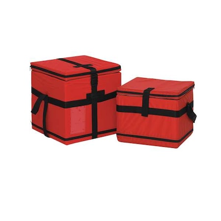 COOLER TRNSPORT NYLON RED 2 IN 12 IN H MPN:110C-RED