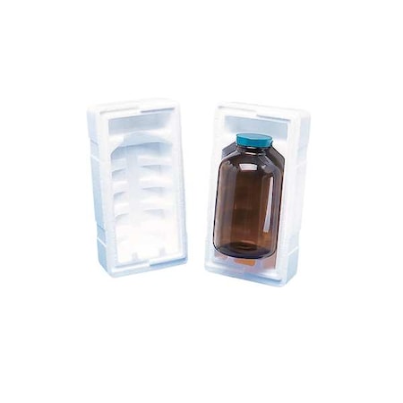 ShipperBottle, White, 51/2in, 101/2in, PK45 MPN:393 UPS