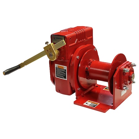 Hand Winch, 17-1/4 in Overall W MPN:2W40-M