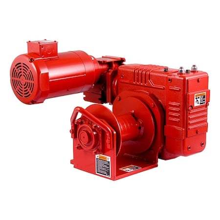Electric Winch, 115 VAC, 1-1/2 in HP MPN:3WG4-M4000-9S6-A-P1