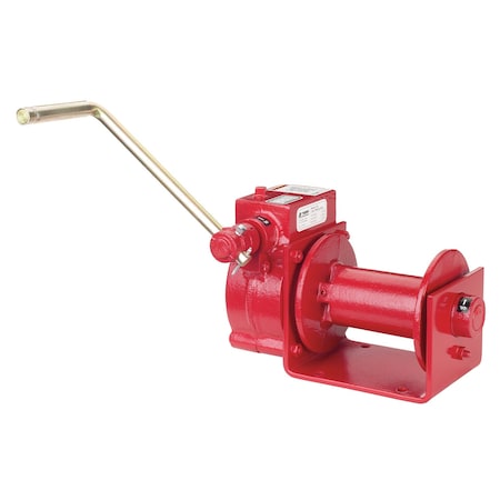Worm Gear Hand Winch, 750Lb Recommended MPN:465