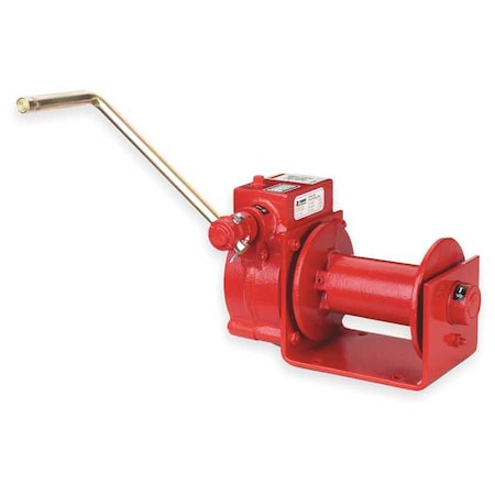 Hand Winch, Worm Gear, 2000 lb. MPN:472