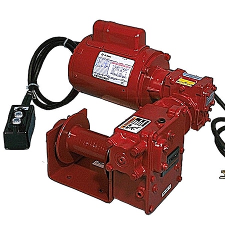 Electric Winch, 115 VAC, 1-1/4 in HP MPN:4WP2