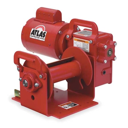 Electric Winch, 1HP, 115VAC MPN:4WP2D8-P4
