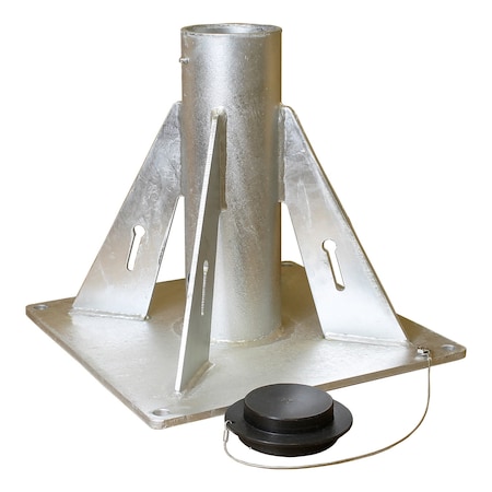 Pedestal Base For 5Pt20 Crane, Galvanize MPN:5BP20G