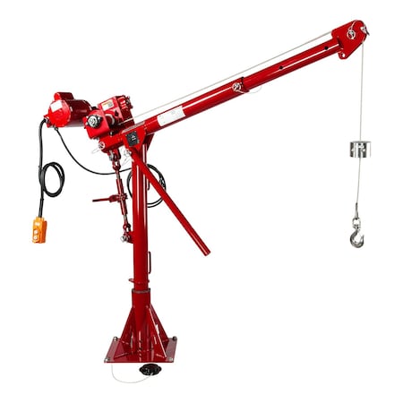 Davit Crane Up To 1200Lb Cap W/ 4Wp2V-K MPN:5PT10-E2