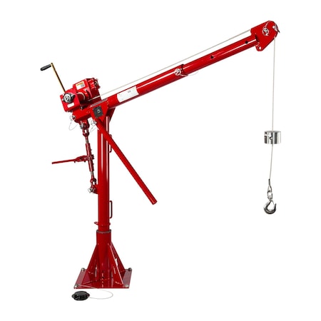 Davit Crane Up To 1200Lb Capacity W/ 4Wm MPN:5PT10-M2