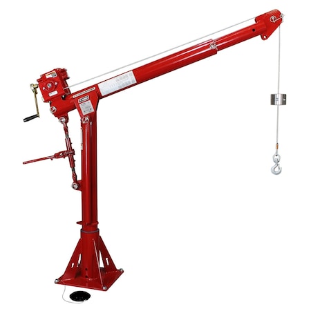 Davit Crane Up To 2000Lb Capacity W/ 4Wm MPN:5PT20-M2