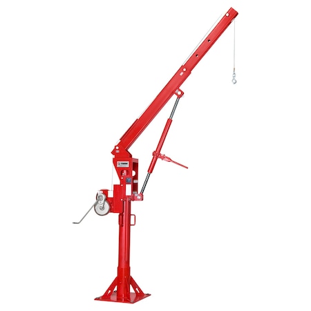Davit Crane Up To 3000Lb Cap W/ Spur Gea MPN:5PT30J-M1
