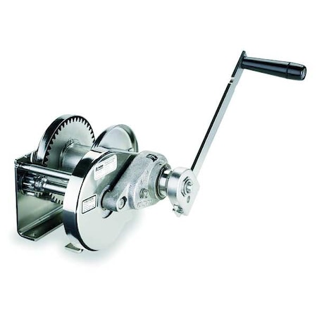 Hand Winch, Spur Gear, w/Brake, 2000 lb. MPN:M4312PBSS