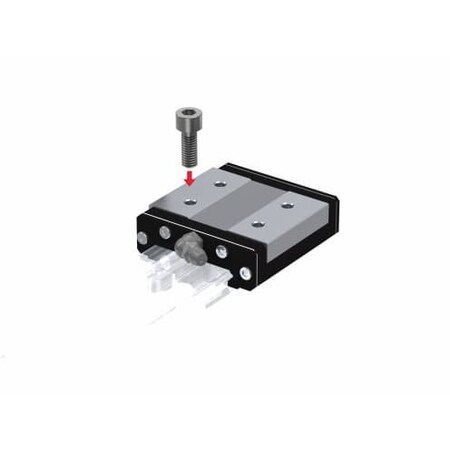 Linear Guide Carriage, 140.5 mm L, 130mm W MPN:HRW50CR1SS