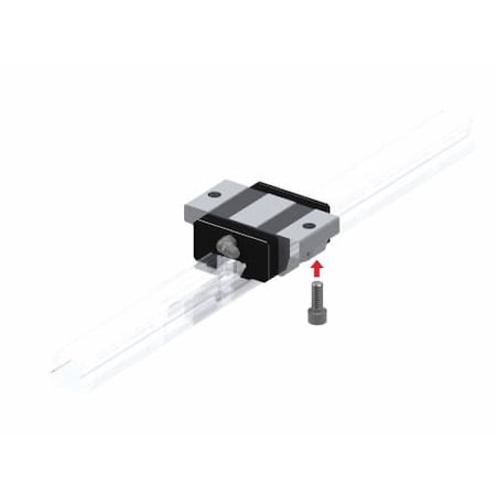 Linear Guide Carriage, 59.2 mm L, 73 mm W MPN:SR25SB1SS