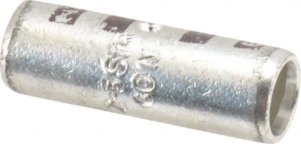 Butt Splice Terminal: Crimp-On Connection, 2 AWG MPN:54507